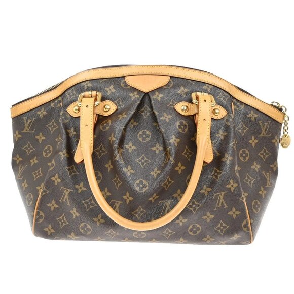 LOUIS VUITTON LV Tivoli GM Shoulder Bag Monogram Leather Brown M40144 52KB299 - Picture 3 of 16
